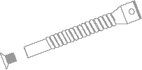 Montagehülse Alu DW20